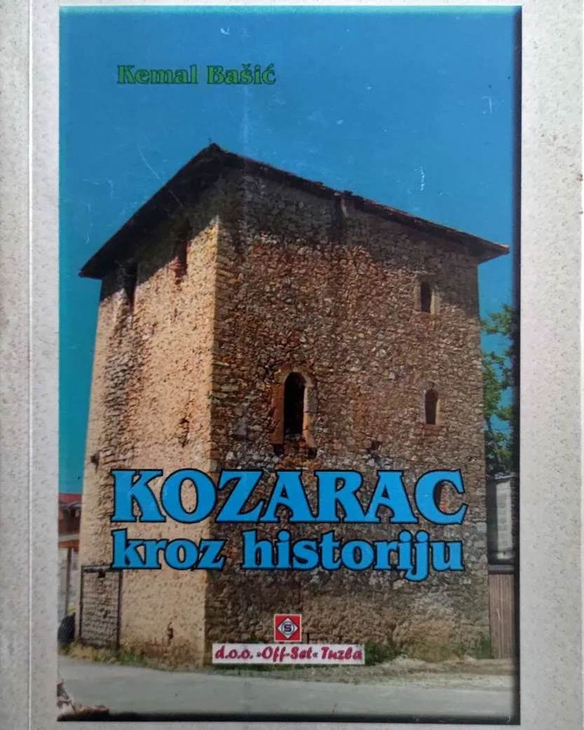 naslovnica njegove knjige "Kozarac kroz historiju", objavljene 2005.godine.